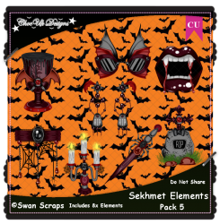 Sekhmet Elements CU/PU Pack 5