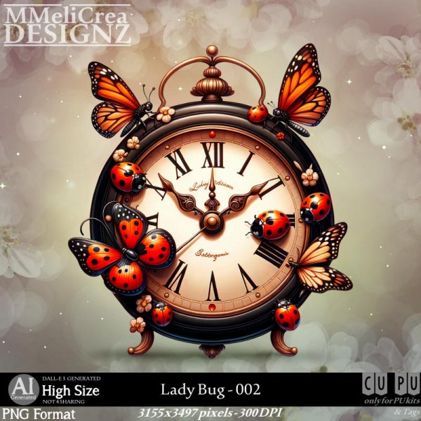 AI - Lady Bug - CU002 (CU4PU/PNG) - Click Image to Close