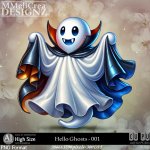 AI - Hello Ghosts - CU001 (CU4PU/PNG/PACK)