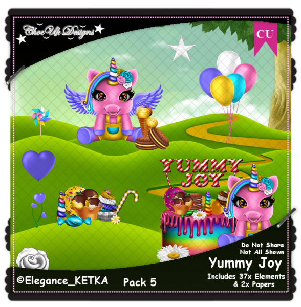 Yummy Joy Elements CU/PU Pack 5 - Click Image to Close