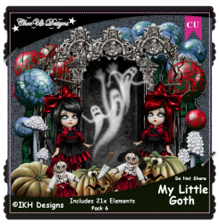 My Little Goth Elements CU/PU Pack 6