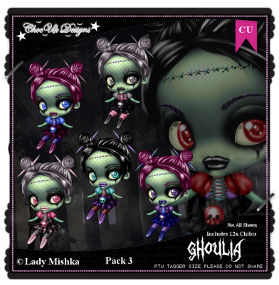 Ghoulia CU/PU Pack 3