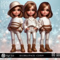 AI - GIRLS PACK CU019 (CU4PU/PNG)
