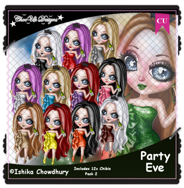 Party Eve CU/PU Pack 2 - Click Image to Close