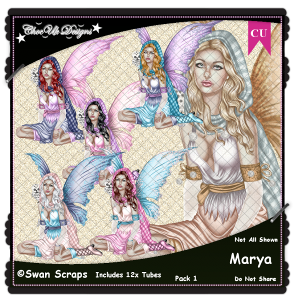 Marya CU/PU Pack 1 - Click Image to Close