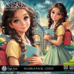 AI - GIRLS PACK CU015 (CU4PU/PNG)