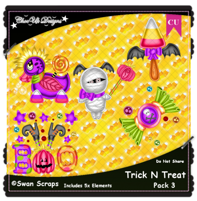 Trick N Treat CU/PU Pack 3