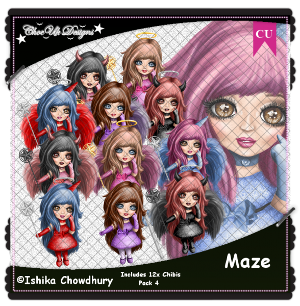 Maze CU/PU Pack 4 - Click Image to Close