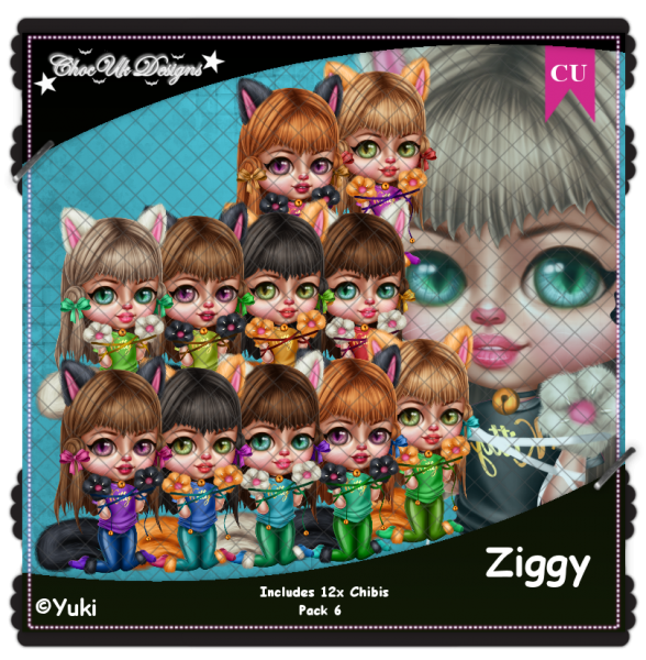 Ziggy CU/PU Pack 6 - Click Image to Close