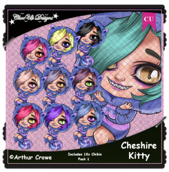 Cheshire Kitty CU/PU Pack 1