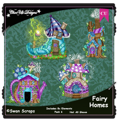 Fairy Homes CU/PU Pack 6