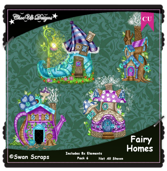 Fairy Homes CU/PU Pack 6 - Click Image to Close