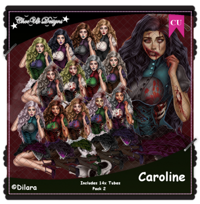 Caroline CU/PU Pack 2