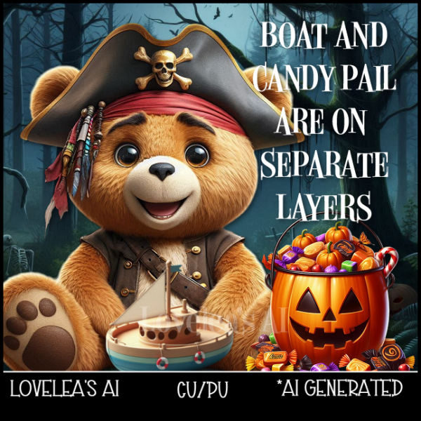 PIRATE BEAR - Click Image to Close