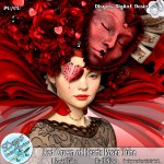 RED QUEEN OF HEARTS POSER TUBE PACK CU - FS by Disyas