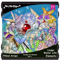 Under Water Life Elements CU/PU Pack