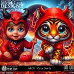 AI - CU Cute Devils (CU4PU / PNG)