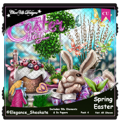 Spring Easter CU/PU Pack 4