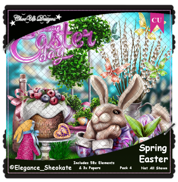 Spring Easter CU/PU Pack 4 - Click Image to Close