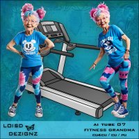 AI Tube 07 - Fitness Grandma - cu4cu/cu/pu