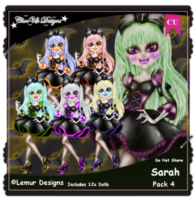 Sarah CU/PU Pack 4