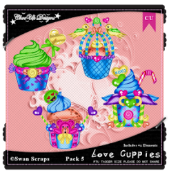 Love Cuppies CU/PU Pack 5 Love Cuppies CU/PU Pack 5
