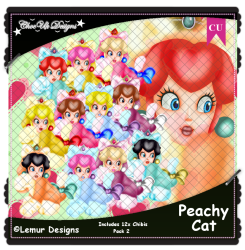 Peachy Cat CU/PU Pack 2