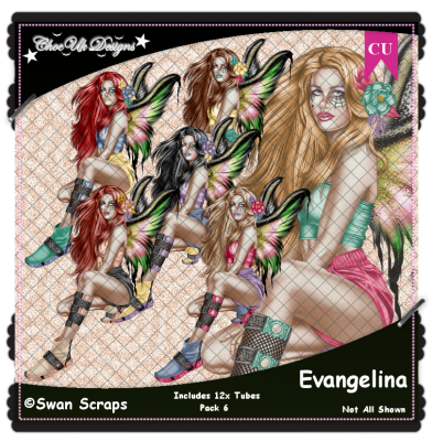 Evangelina CU/PU Pack 6