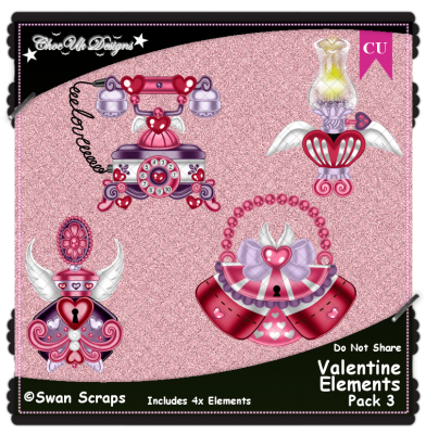 Valentine Elements CU/PU Pack 3