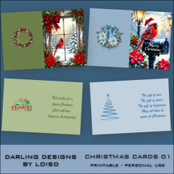 Christmas Greeting Cards 01