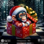 AI - Chimpanzees - CU002 (CU4PU/PNG)