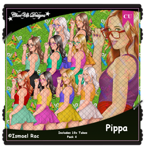 Pippa CU/PU Pack 4 - Click Image to Close