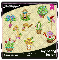 My Spring Easter Elements CU/PU Pack 2 My Spring Easter Elements CU/PU Pack 2