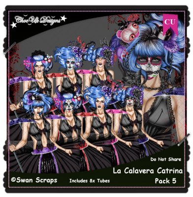 La Calavera Catrina CU/PU Pack 5