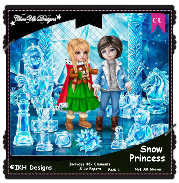 Snow Princess Elements CU/PU Pack - Click Image to Close