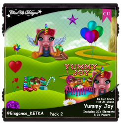 Yummy Joy Elements CU/PU Pack 2 Yummy Joy Elements CU/PU Pack 2