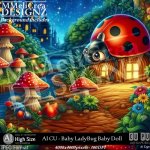 AI - CU Baby LadyBug Baby Doll (CU4PU/PNG)