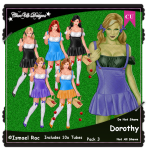 Dorothy CU/PU Pack 3