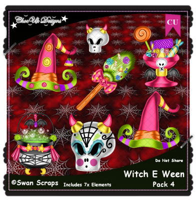 Witch E Ween CU/PU Pack 4