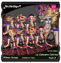 La Calavera Catrina CU/PU Pack 3