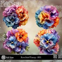 AI - Kerchief Pansy - CU001 (CU4PU/PNG/PACK)