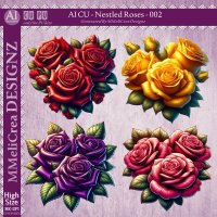 AI - Nestled Roses - CU002 (CU4PU/PNG)