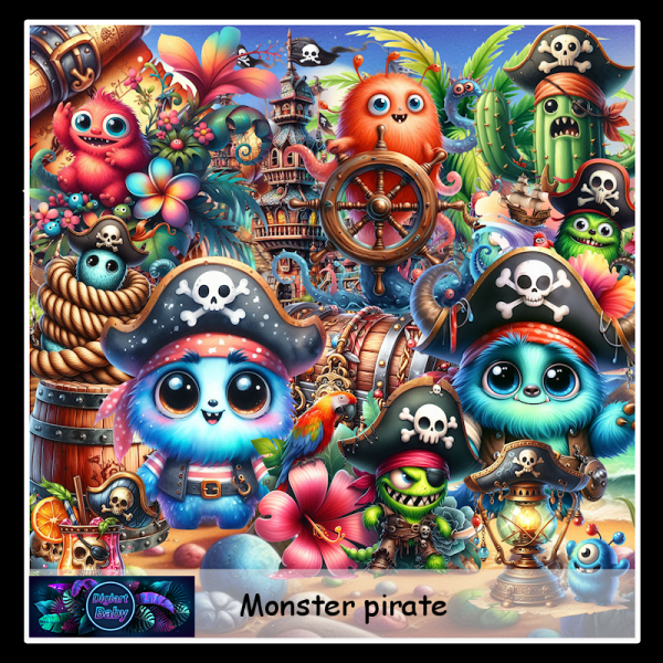 Monster pirate - Click Image to Close