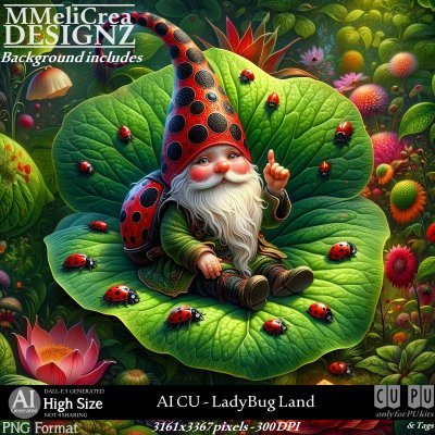 AI - CU LadyBug Land (CU4PU/PNG)
