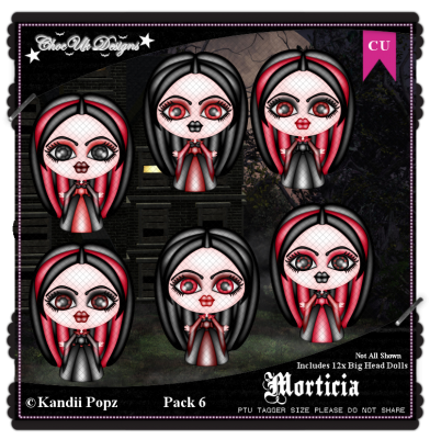 Morticia CU/PU Pack 6