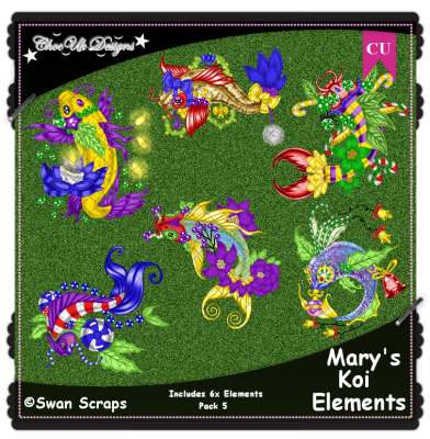 Marys Koi Elements CU/PU Pack 5