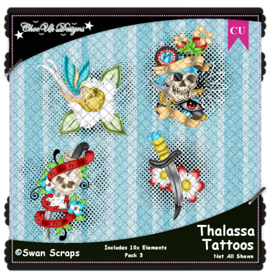 Thalassa Tattoos Elements CU/PU Pack 3