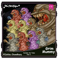 Grim Mummy CU/PU Pack 2