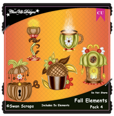 Fall Elements CU/PU Pack 4