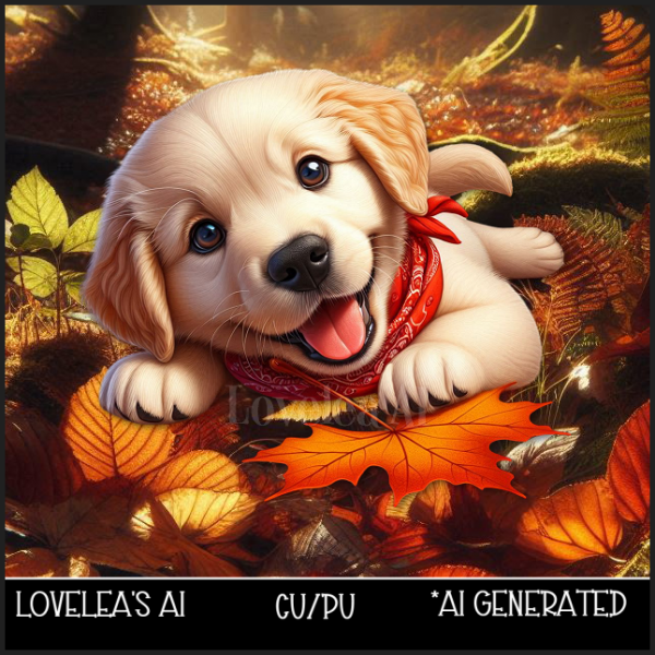 AUTUMN PUPPY 4 - Click Image to Close